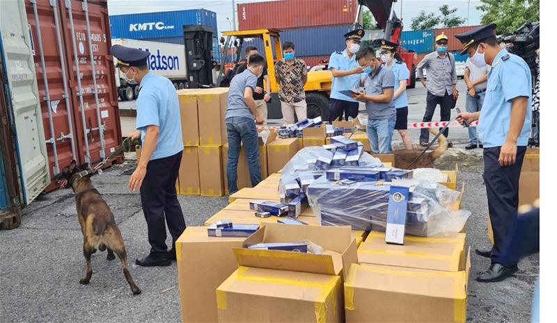 Thống kê về XNK và xử lý vi phạm của Tổng cục Hải quan, trong tháng 7/2023